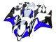 2007-2008 White Blue Glossy Black Honda CBR600RR Motorcycle Fairing Canada