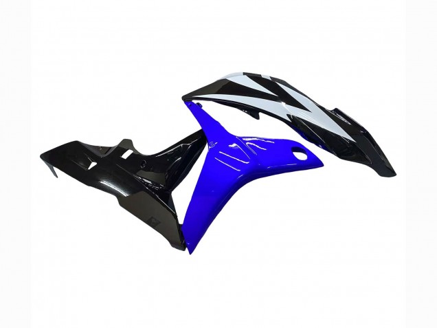 2007-2008 White Blue Glossy Black Honda CBR600RR Motorcycle Fairing Canada