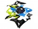 2007-2008 Blue Yellow Glossy Black Honda CBR600RR Motorcycle Fairings Canada