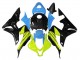 2007-2008 Blue Yellow Glossy Black Honda CBR600RR Motorcycle Fairings Canada