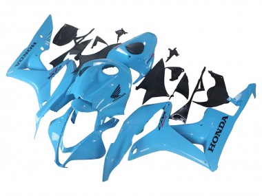 2007-2008 Light Blue Racing Honda CBR600RR Motorcycle Fairings Canada