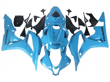 2007-2008 Light Blue Racing Honda CBR600RR Motorcycle Fairings Canada