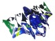 2007-2008 Blue Green MoviStar Castrol Honda CBR600RR Motorcycle Fairings Canada