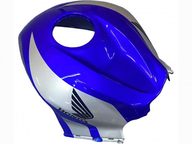 2007-2008 Silver Blue Glossy Black Racing Honda CBR600RR Motorcycle Fairings Canada