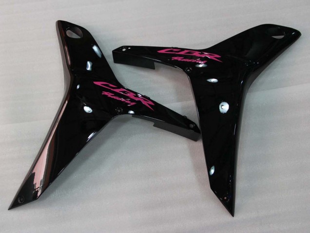 2007-2008 Pink Glossy Black Racing Honda CBR600RR Motorcycle Fairings Canada