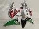 2007-2008 White Green Red Castrol Honda CBR600RR Motorcycle Fairings Canada