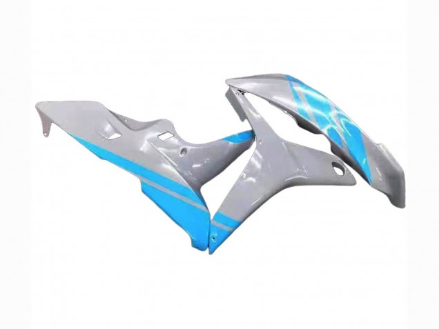 2007-2008 Glossy Grey Light Blue Honda CBR600RR Motorcycle Fairings Canada