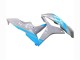 2007-2008 Glossy Grey Light Blue Honda CBR600RR Motorcycle Fairings Canada