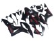 2007-2008 Matte Black Red Honda CBR600RR Motorcycle Fairings Canada