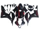 2007-2008 Matte Black Red Honda CBR600RR Motorcycle Fairings Canada