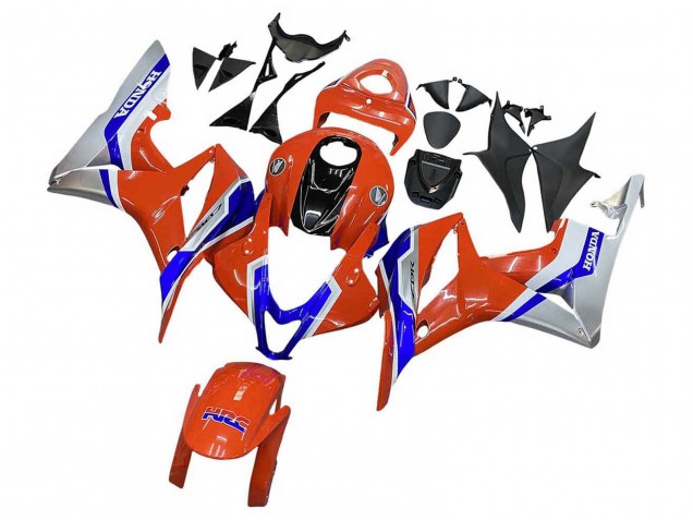 2007-2008 Silver Blue Red HRC Honda CBR600RR Motorcycle Fairings Canada