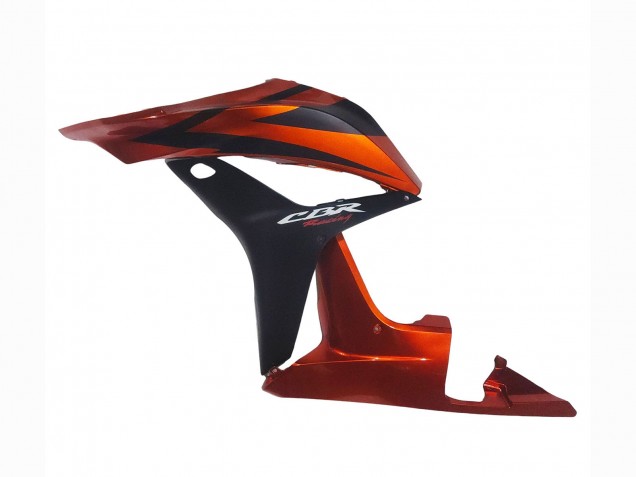 2007-2008 Orange Matte Black Honda CBR600RR Motorcycle Fairing Canada