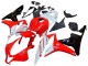 2007-2008 White Red Glossy Black Honda CBR600RR Motorcycle Fairing Canada