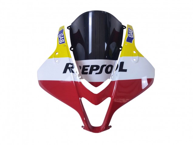 2007-2008 White Yellow Red Repsol HRC Honda CBR600RR Motorcycle Fairings Canada