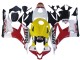 2007-2008 White Yellow Red Repsol HRC Honda CBR600RR Motorcycle Fairings Canada