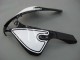 2007-2008 White Black Racing Honda CBR600RR Motorcycle Fairings Canada