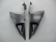 2007-2008 White Black Racing Honda CBR600RR Motorcycle Fairings Canada