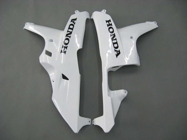 2007-2008 White Black Racing Honda CBR600RR Motorcycle Fairings Canada