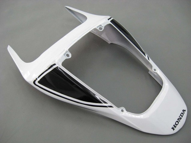 2007-2008 White Black Racing Honda CBR600RR Motorcycle Fairings Canada