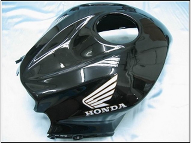 2007-2008 Glossy Black White West Honda CBR600RR Motorcycle Fairings Canada