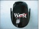 2007-2008 Glossy Black White West Honda CBR600RR Motorcycle Fairings Canada