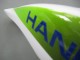 2007-2008 White Green Yellow Glossy Black Hannspree Honda CBR600RR Motorcycle Fairings Canada