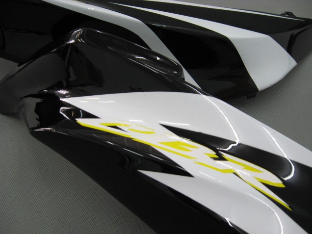 2007-2008 White Green Yellow Glossy Black Hannspree Honda CBR600RR Motorcycle Fairings Canada