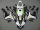 2007-2008 White Green Yellow Glossy Black Hannspree Honda CBR600RR Motorcycle Fairings Canada