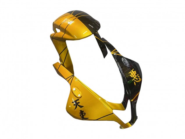 2009-2012 Glod Glossy Black Honda CBR600RR Motorcycle Fairings Canada