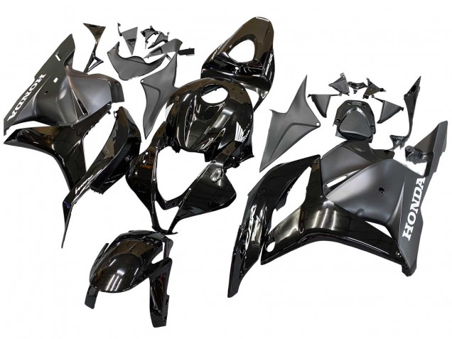 2009-2012 Glossy Black Matte Black Honda CBR600RR Motorcycle Fairings Canada