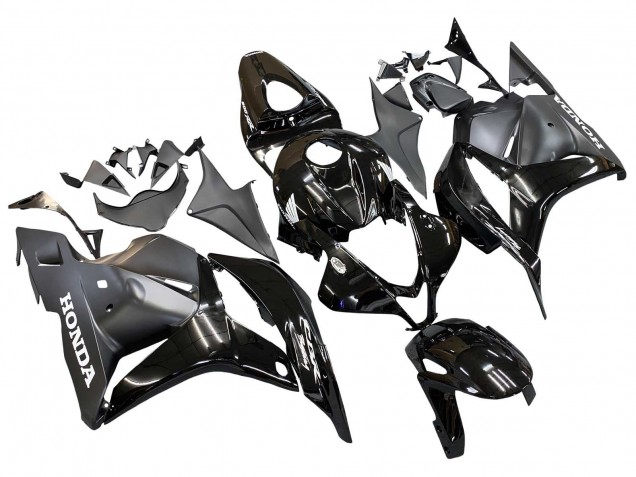 2009-2012 Glossy Black Matte Black Honda CBR600RR Motorcycle Fairings Canada