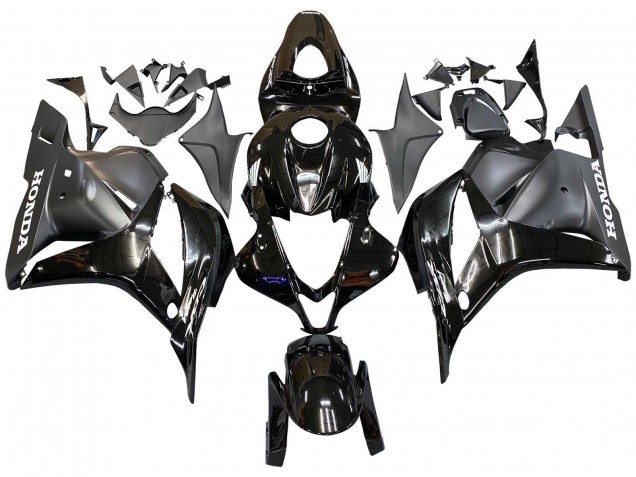 2009-2012 Glossy Black Matte Black Honda CBR600RR Motorcycle Fairings Canada