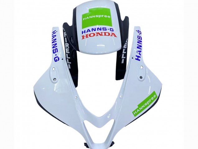2009-2012 White Green Glossy Black Hannspree Honda CBR600RR Motorcycle Fairings Canada