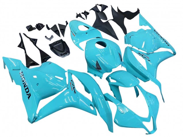 2009-2012 Light Blue Racing Honda CBR600RR Motorcycle Fairings Canada