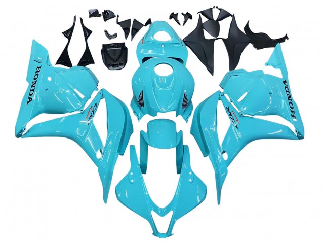 2009-2012 Light Blue Racing Honda CBR600RR Motorcycle Fairings Canada