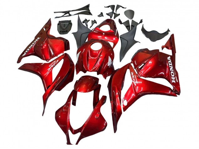 2009-2012 Red Racing Honda CBR600RR Motorcycle Fairings Canada