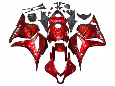 2009-2012 Red Racing Honda CBR600RR Motorcycle Fairings Canada