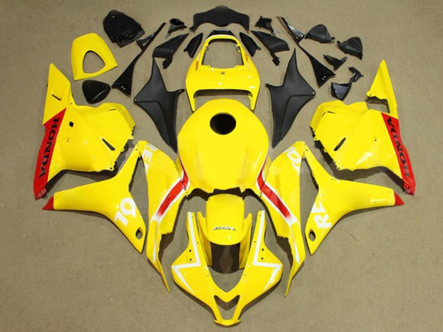 2009-2012 Yellow Red White Repsol Honda CBR600RR Motorcycle Fairings Canada