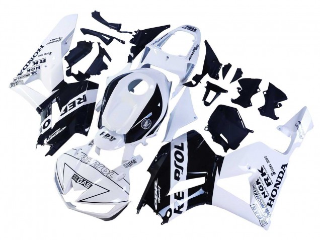 2013-2026 White Glossy Black Repsol Honda CBR600RR Motorcycle Fairings Canada