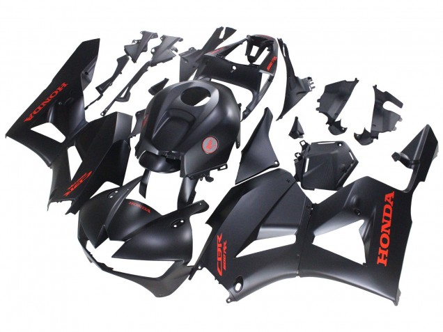 2013-2023 Matte Black Red Decals Honda CBR600RR Motorcycle Fairings Canada