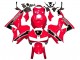 2013-2023 Red White Black Honda CBR600RR Motorcycle Fairings Canada