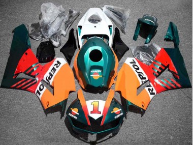 2013-2023 Orange White Red Glossy Black Dark Green Repsol 1 Honda CBR600RR Motorcycle Fairings Canada