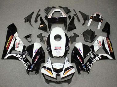 2013-2023 White Gold Glossy Black HRC Honda CBR600RR Motorcycle Fairings Canada