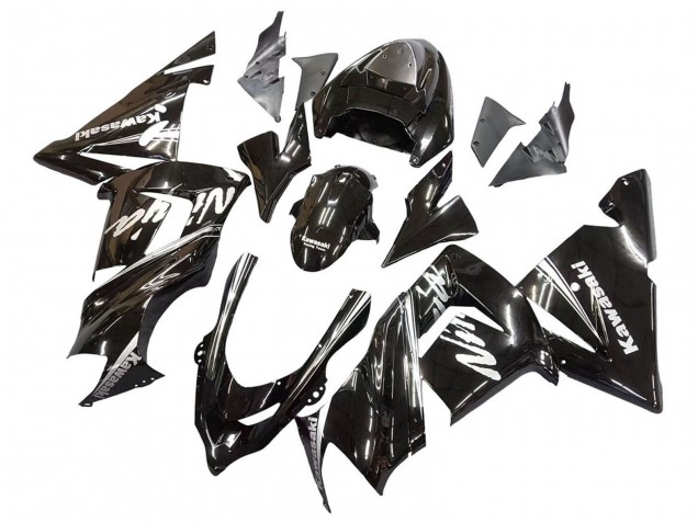 2004-2005 Glossy Black Ninja Kawasaki ZX10R Motorcycle Fairings Canada