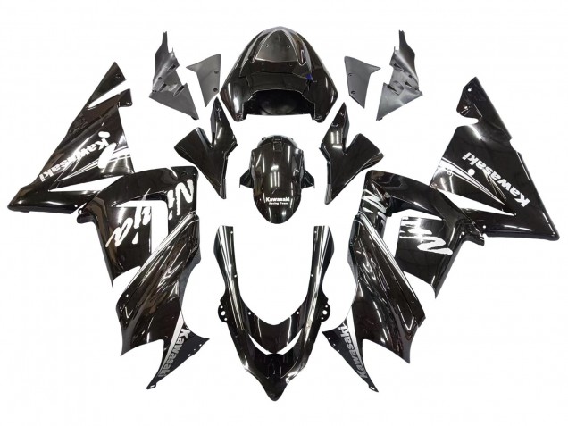 2004-2005 Glossy Black Ninja Kawasaki ZX10R Motorcycle Fairings Canada