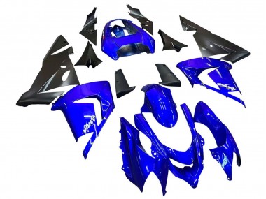 2004-2005 Blue Black Ninja Kawasaki ZX10R Motorcycle Fairings Canada