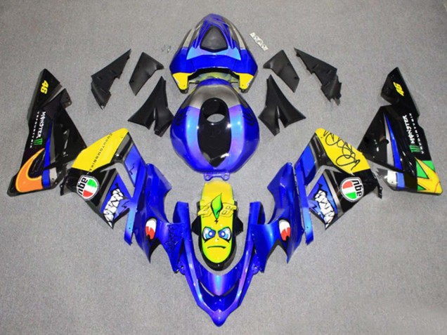 2004-2005 Green Black Ninja Kawasaki ZX10R Motorcycle Fairing Canada