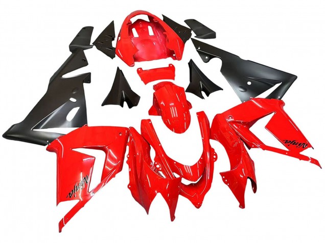 2004-2005 Red Black Ninja Kawasaki ZX10R Motorcycle Fairings Canada