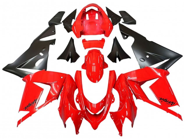 2004-2005 Red Black Ninja Kawasaki ZX10R Motorcycle Fairings Canada
