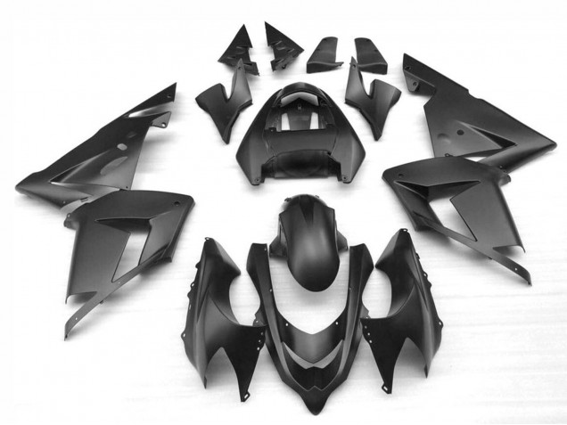 2004-2005 Matte Black Kawasaki ZX10R Motorcycle Fairings Canada